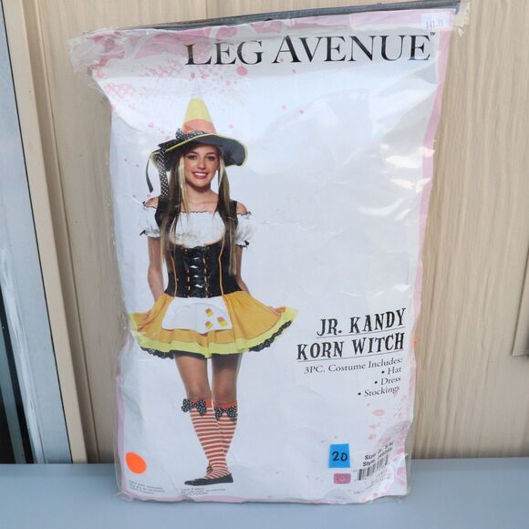 Leg Avenue Candy Corn Costume - Yellow, White, Black - Picture 2 of 6